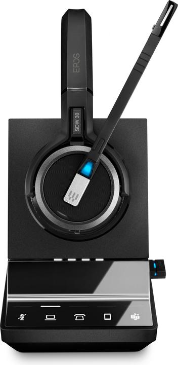 Actual product image EPOS IMPACT SDW 5036T EU/UK/AUS Wireless DECT Headset monaural with base station for phone mobile an (Wireless, USB-A)