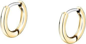 Morellato - Gold-plated steel hoop earrings Ø1.2 cm Creole SAUP21