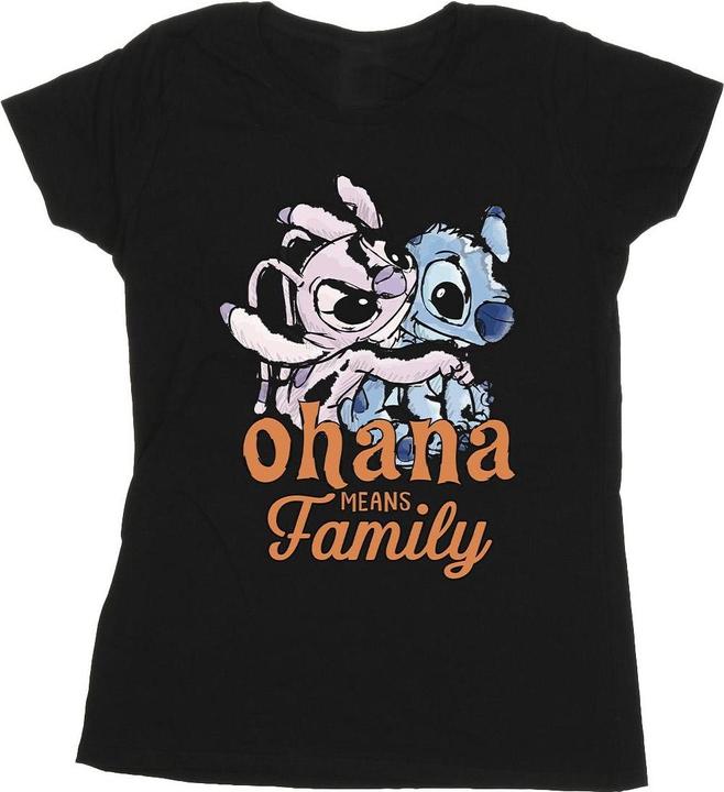 Produktbild Disney Lilo And Stitch Ohana Angel Hug TShirt (L)