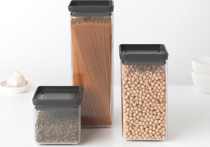 Actual product image Brabantia Storage jar square 0.7L (0.70 l)