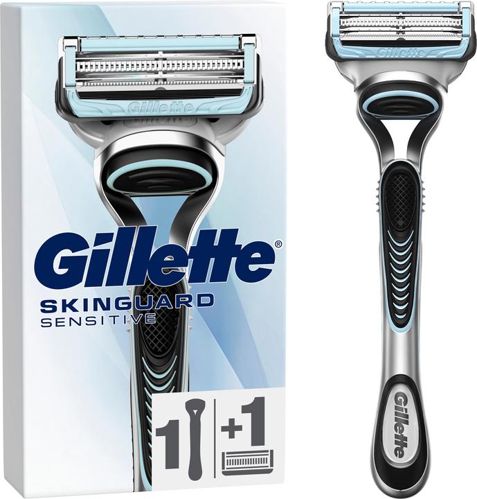 Actual product image Gillette SkinGuard Sensitive razor Aloe Vera with 1 blade