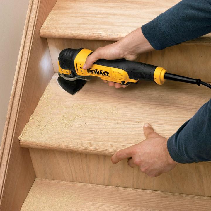 Image du produit DeWalt Papier abrasif triangulaire Klettfix (240)