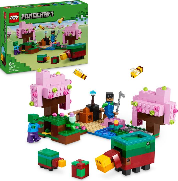 Produktbild LEGO Der Kirschblütengarten (21260, LEGO Minecraft)