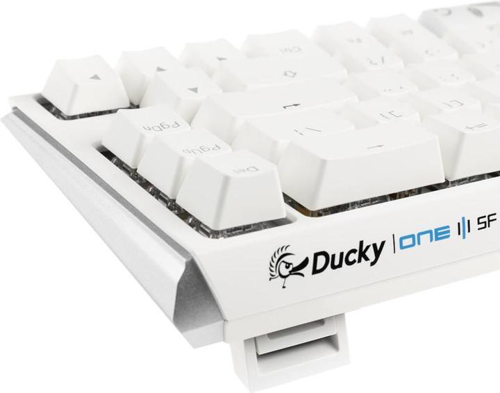 Immagine prodotto Ducky Mini tastiera da gioco One 3 Classic bianca/nera, LED RGB - MX-Brown (USA) (US, Cablato)