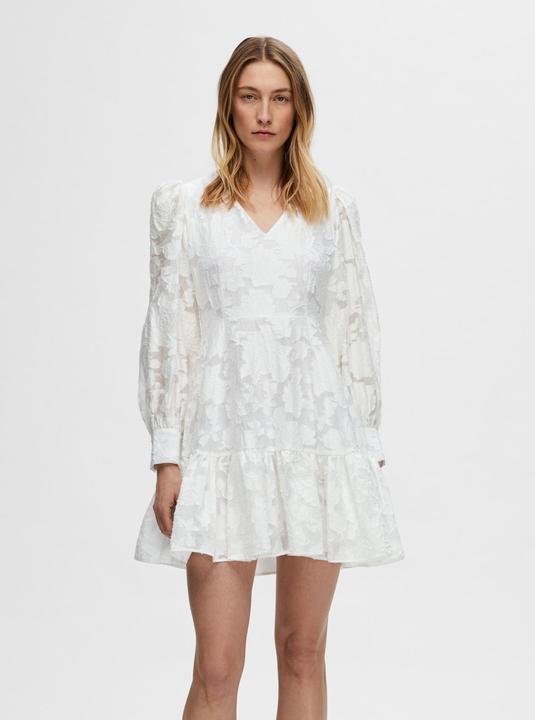 Produktbild Selected Femme Geblümtes Langarm Minikleid (34)