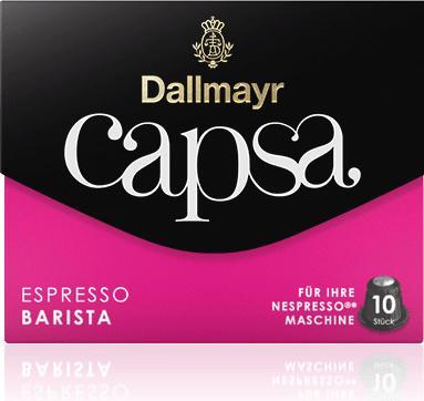 Dallmayr ESPRESSO BARISTA Kaffeekapsel (e) (10 x Port.)