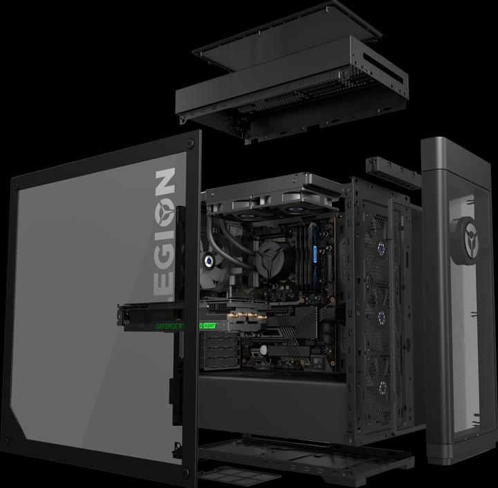 Produktbild Lenovo Legion T7 (Intel Core i7-10700KF, 16 GB, 512 GB, GeForce RTX 3070)