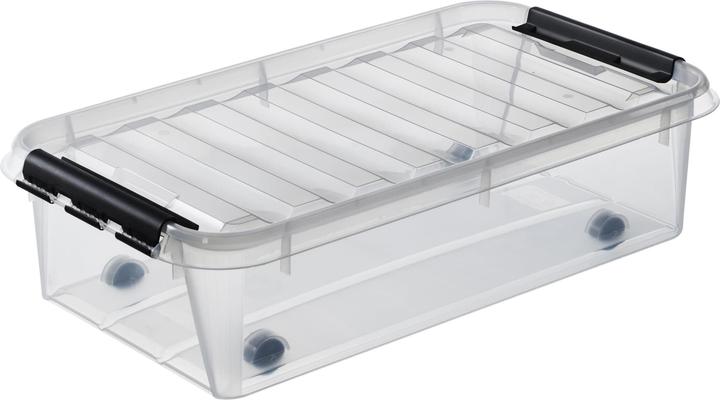 Actual product image Ebnat Carrying box with lid and rollers (31 l)