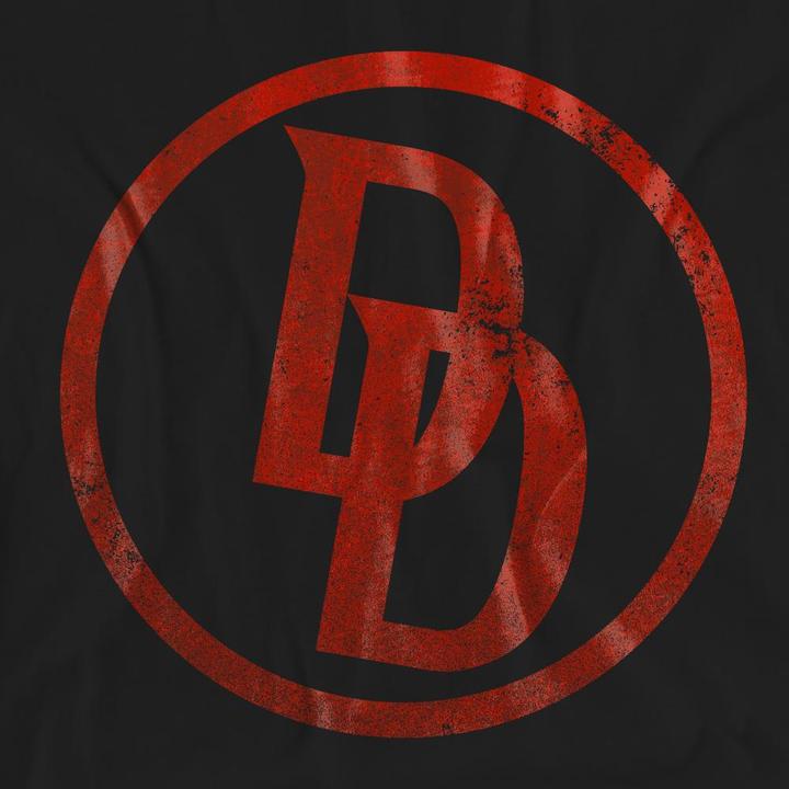 Actual product image Daredevil Unisex Adult Logo T-Shirt (XXL)