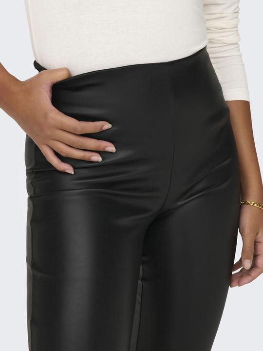 Image du produit JdY Coupe ajustée Taille haute Poignets ajustés Leggings Pantalon aspect cuir (34)