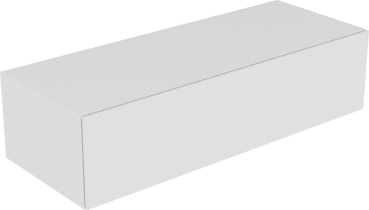Actual product image Keuco KE sideboard Edition 11 31326, pull-out, 1 Frt pull-out, white/glass white satinised (31326270100)