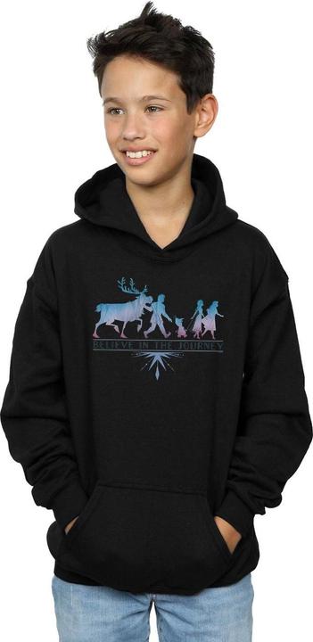 Image du produit Disney - Sweat à capuche FROZEN BELIEVE IN THE JOURNEY SILHOUETTE - Garçon (140, 146)