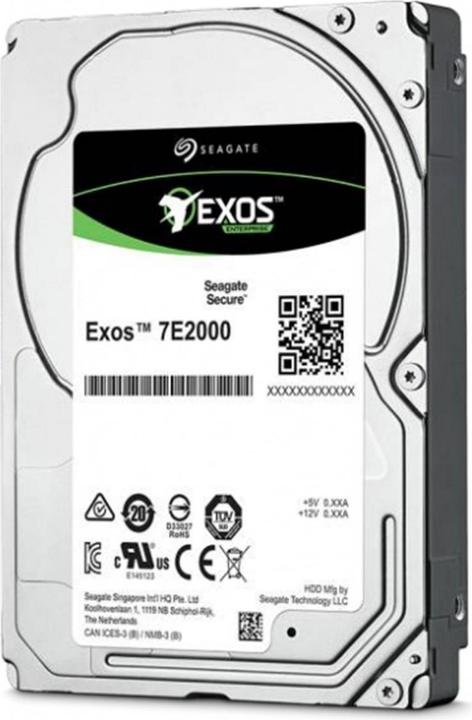 Produktbild Seagate HDD Exos 7E2000 Enterprise Capacity, 2.5 inch, SAS SED cache, 512e (1.02 TB, 2.5", CMR)