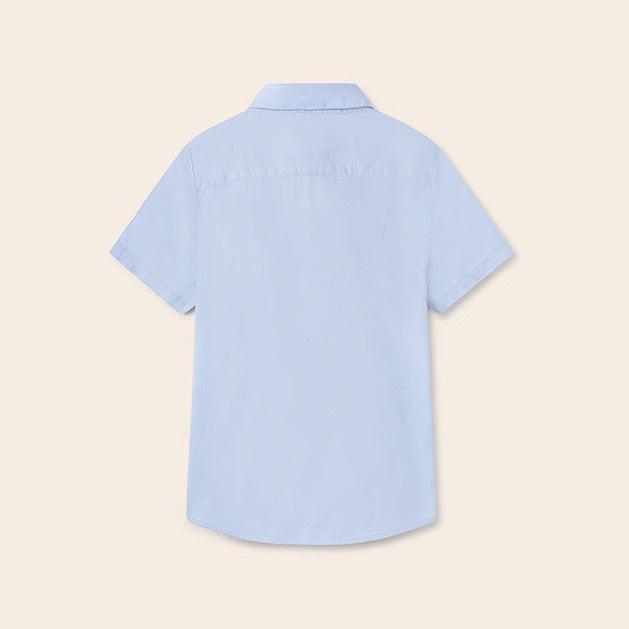 Actual product image MAYORAL Pure cotton short sleeve shirt (176)