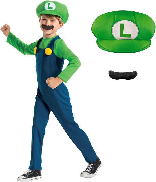 Immagine prodotto Jakks Pacific Costume da Super Mario - Luigi (128)