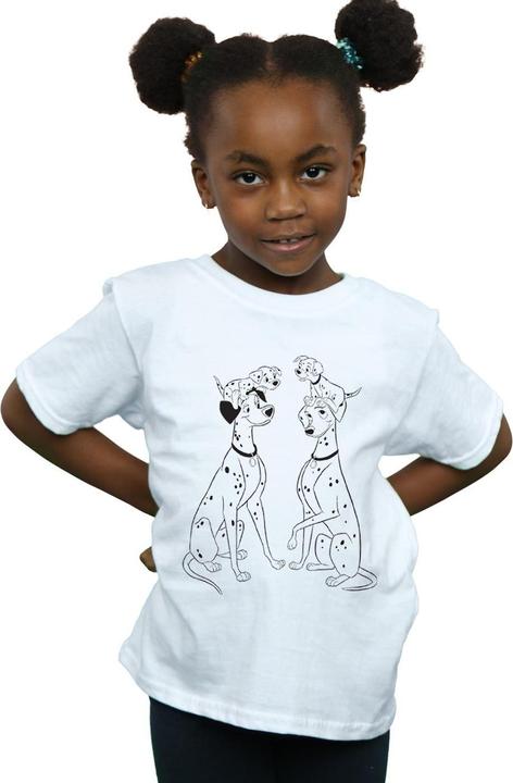 Immagine prodotto Disney 101 Dalmatians Family Maglietta Ragazze (140, 146)