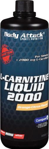 Immagine prodotto Body Attack L-Carnitina liquida (1000 ml) (1 Pezzo/i, Liquido)