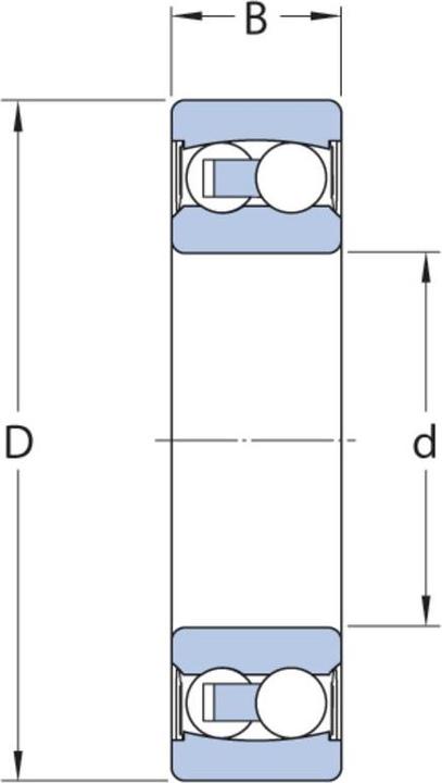 Produktbild SKF Pendelkugellager