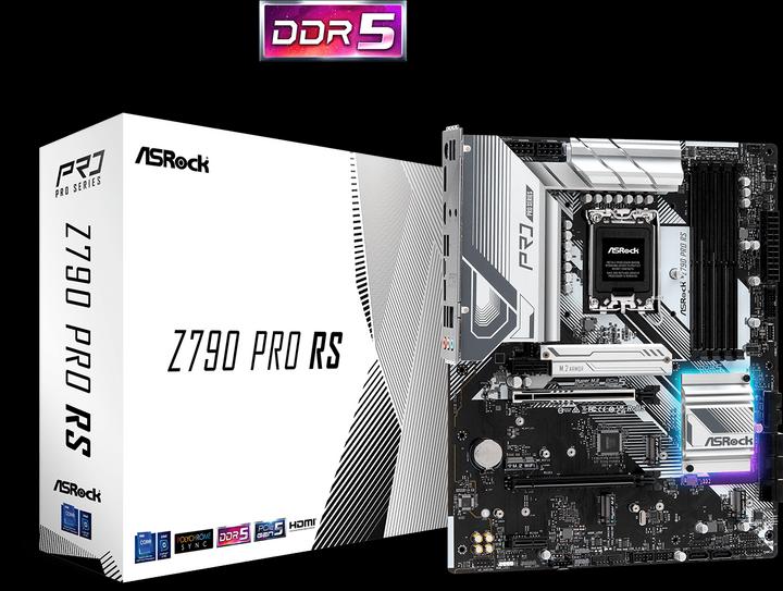 Immagine prodotto AsRock Z790 Pro RS (LGA 1700, Intel Z790, ATX)