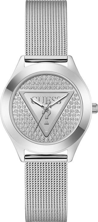 Guess - Silberfarbene Analoguhr GW0835L1 für Damen (Analoguhr)