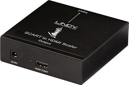 Produktbild Lindy SCART nach HDMI Konverter 720p unterstuetzt Composite Video und RGB (HDMI, 10.20 cm)