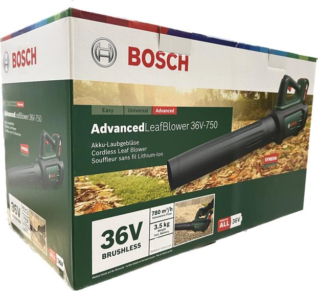 Actual product image Bosch Home & Garden AdvancedLeafBlower 36V-750 (Rechargeable battery operated, Leaf blower)