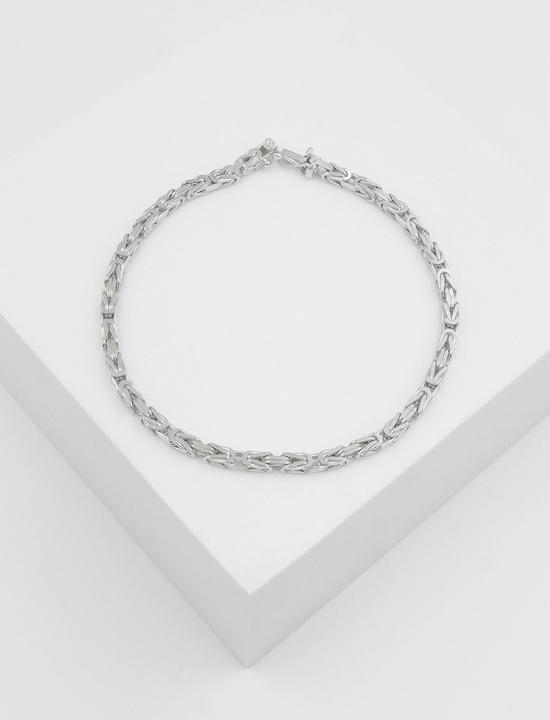 Immagine prodotto Muau Catena del Re (19 cm, Oro bianco)