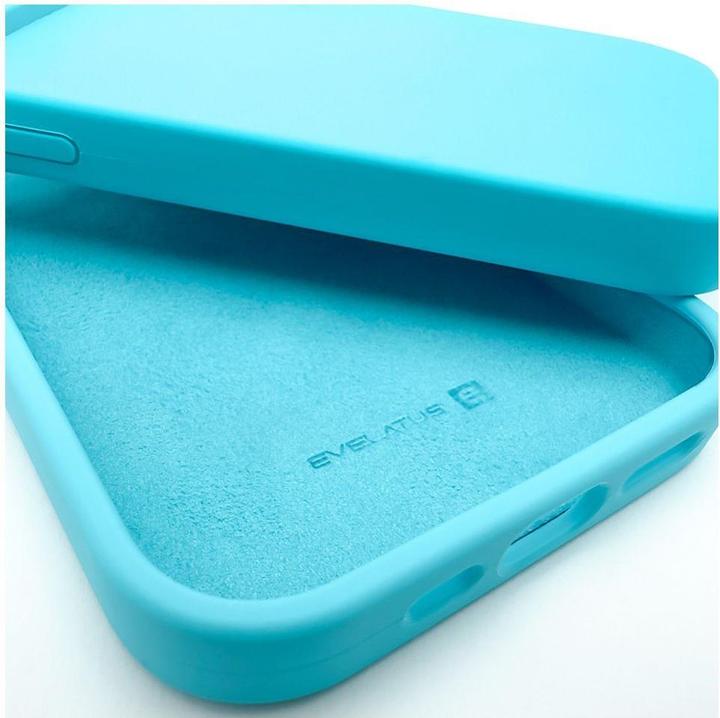 Produktbild Evelatus Apple iPhone 12/12 Pro Soft Case with bottom Sky Mėlyna (Apple iPhone 12, Realme 12 Pro+)