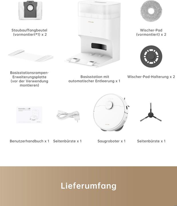 Immagine prodotto Dreame L10s Plus (Robot aspirapolvere)