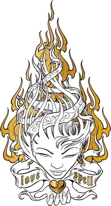 Immagine prodotto LA Ink Incantesimo d'amore (34 x 60 cm)