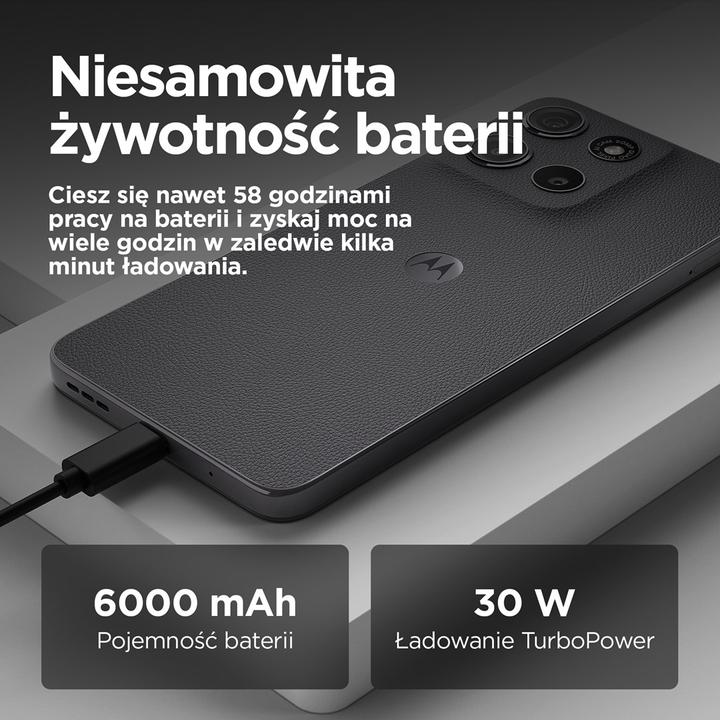 Actual product image Motorola moto g15 power (256 GB, Grey, 6.72", Dual SIM, 50 Mpx, 4G)
