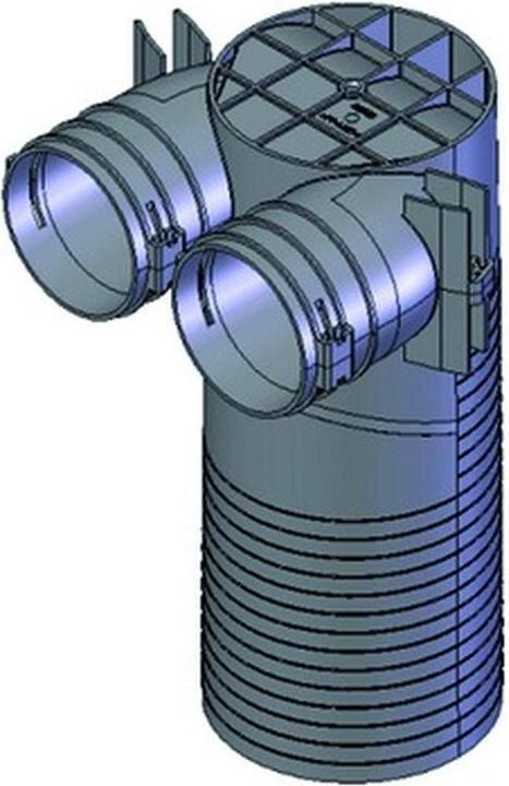 Image du produit Helios FRS-DWK 2-75/125, FlexPipe caisson de plafond/mur