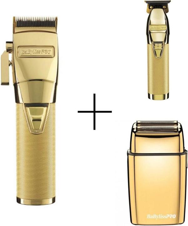 BaByliss Skeleton Gold + Goldfx + Razor Gold