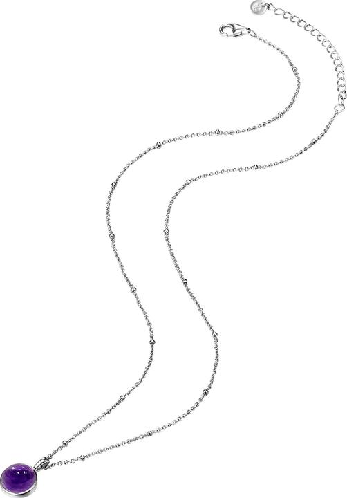 Produktbild Glanzstücke München Damen Sterling Silber Amethyst silber 40,0 cm Basiskette + 5,0 cm Verlängerung - 11038 (Sterling Silber, 40 - 45 cm)