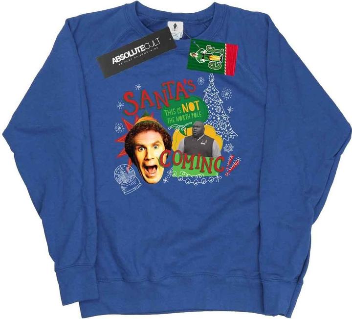 Actual product image Elf Womens/Ladies North Pole Sweatshirt (XL)