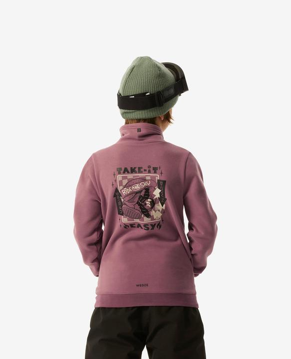Actual product image Wedze Ski jumper kids - 100 purple (146)