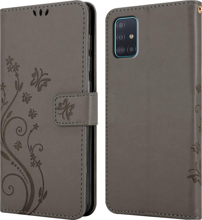 Produktbild Cadorabo Flower Book Cover (Samsung Galaxy A51 5G)