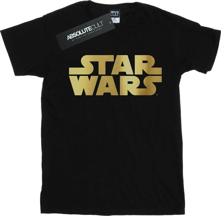 Produktbild Star Wars Gold Logo TShirt Jungen (152, 158)
