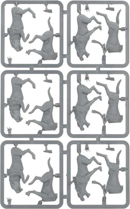 Actual product image Games Workshop Warg Riders - The Lord of the Rings: Middle Earth (Plastic)