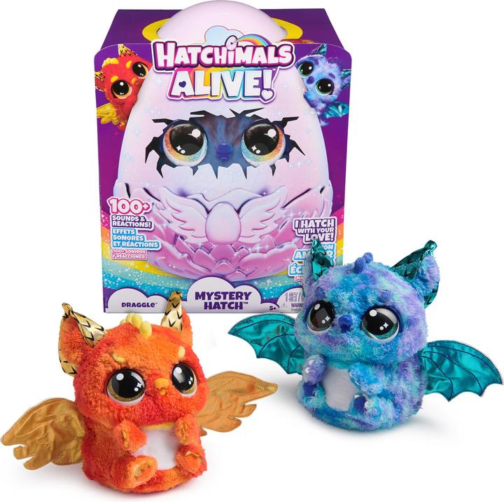 Hatchimals EGG Grande Uovo Segreto da Cova Draggle