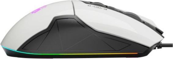 Actual product image A4Tech Bloody W70 Max Activated, RGB podsvícená herní myš, 12000 DPI, USB, bílá (Cable)
