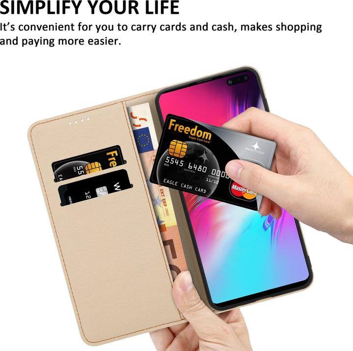 Produktbild Cadorabo Book Hülle mit Print für Samsung Galaxy S10 5G (Samsung Galaxy S10 5G)