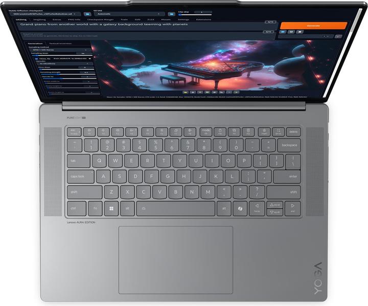 Immagine prodotto Lenovo Yoga Slim 7i Aura Edition (15.30", Intel Core Ultra 7 258V, 32 GB, 1000 GB, CH)