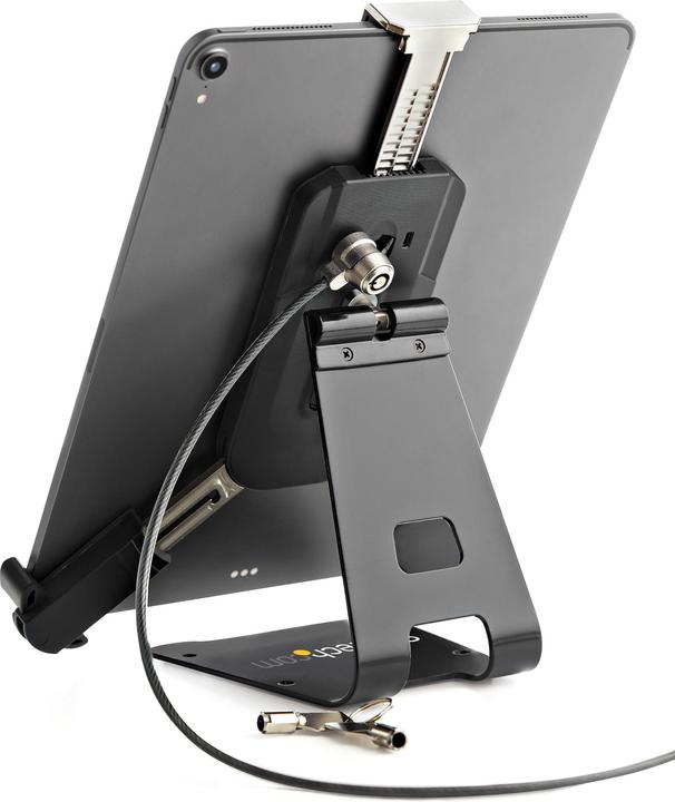 Produktbild StarTech Sichere Tablet-Halterung mit K-Slot-Kabelschloss - iPad Ständer für 7,9 -13 Zoll Tablets mit