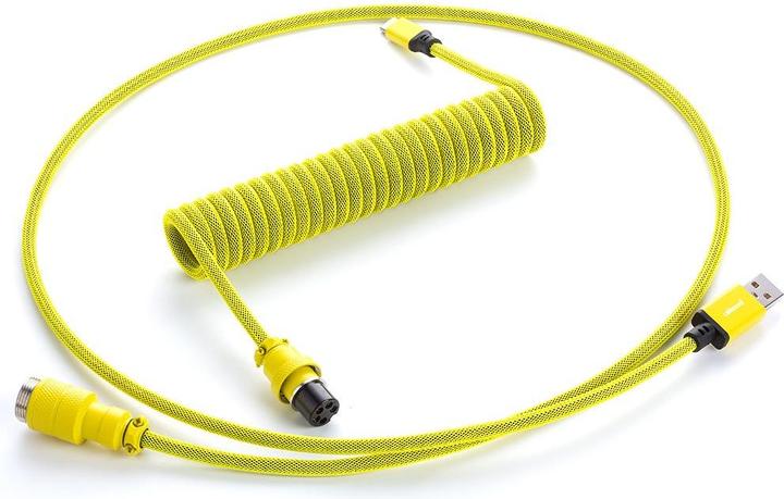 Actual product image CableMod Pro Coiled Keyboard Cable USB-C to USB Type A, Dominator (1.50 m, USB 2.0)