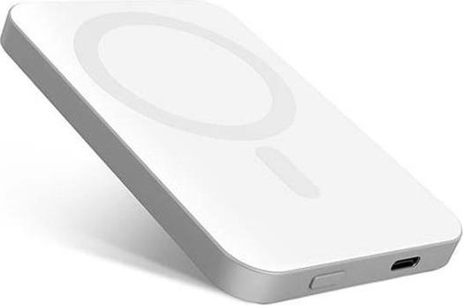 Epico Powerbank Magsafe 5000mah Silver (5000 mAh, 15 W)