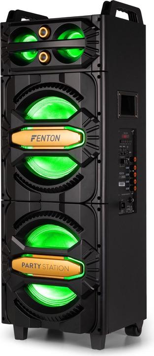 Actual product image Fenton Party speaker - LIVE2102 Partystation met Bluetooth en lichteffecten - Met (Active)