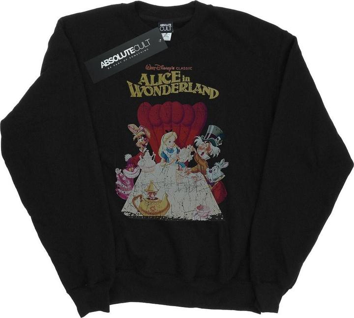 Disney Alice In Wonderland Retro Poster Sweatshirt