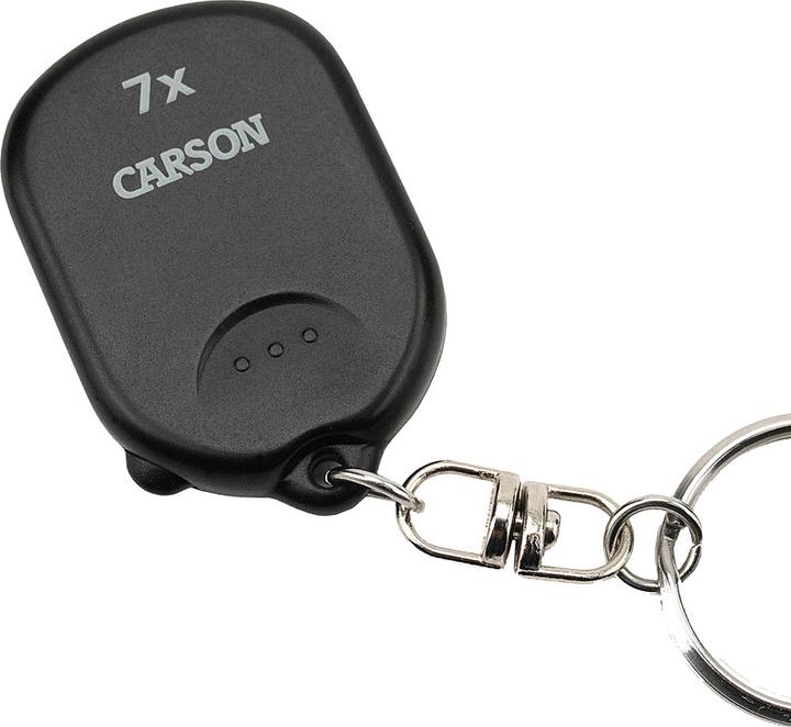 Actual product image Carson Key ring magnifying glass