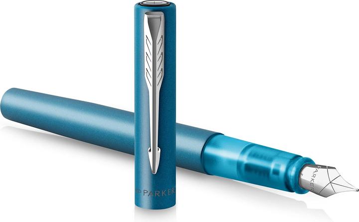 Actual product image Parker Fountain pen Vector XL Matte Teal M (Turquoise, 1 x)